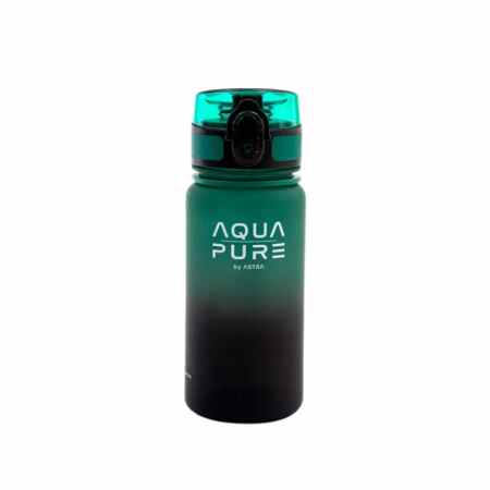 ASTRA Aqua Pure Bidon zielono-czarny ombre 400ml