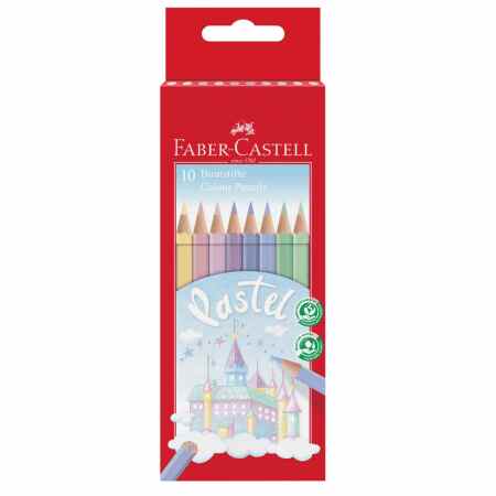 FABER-CASTELL Zamek Kredki pastelowe 10 kolorów