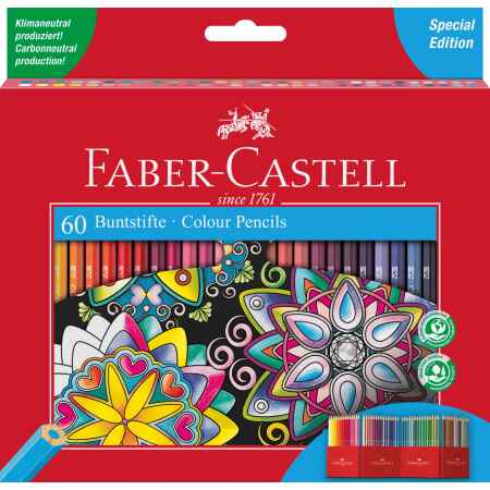 FABER-CASTELL Zamek Kredki 60 kolorów