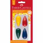 FABER-CASTELL Kredki świecowe 4 kolory