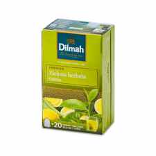 DILMAH Zielona herbata z aromatem cytryny 20 torebek