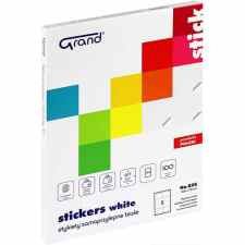 GRAND Etykiety samoprzylepne 105 × 70 mm 800 etykiet 100 arkuszy