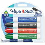 PAPER MATE® Zestaw markerów do tablic suchościeralnych 4 szt.
