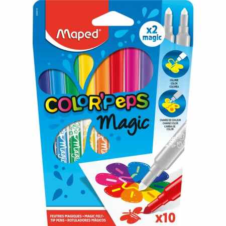 MAPED Colorpeps Magic Flamastry 10 kolorów