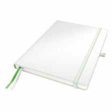 LEITZ Complete Notatnik A4 biały z twardą okładką w kratkę