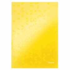 LEITZ Wow Notatnik A4 w kratkę z twardą okładką żółty + PROMOCJA