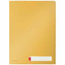 LEITZ Cosy Folder A4 z 3 przegródkami żółta