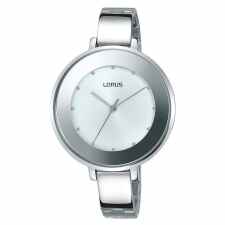 LORUS RG221MX9 Zegarek damski srebrny z białą tarczą 36mm