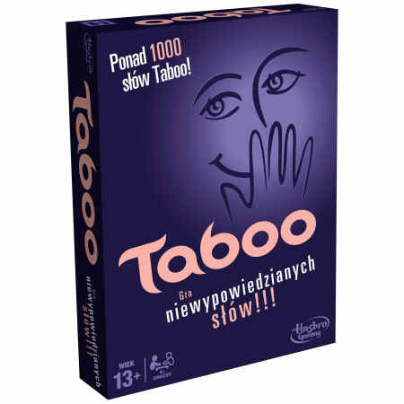 HASBRO GAMING Taboo – gra niewypowiedzianych słów