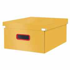 LEITZ Click & Store Cosy Duże pudełko do przechowywania żółte