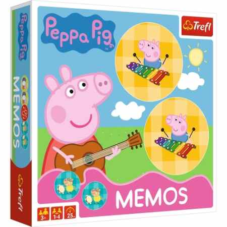TREFL Świnka Peppa Memos