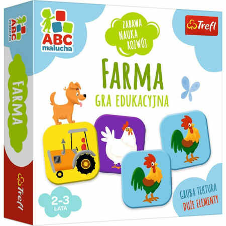 TREFL ABC Malucha Gra edukacyjna Farma