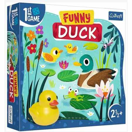 TREFL Moja pierwsza gra planszowa Funny duck