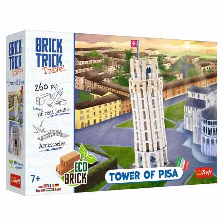 TREFL Brick trick Podróże Krzywa Wieża w Pizie