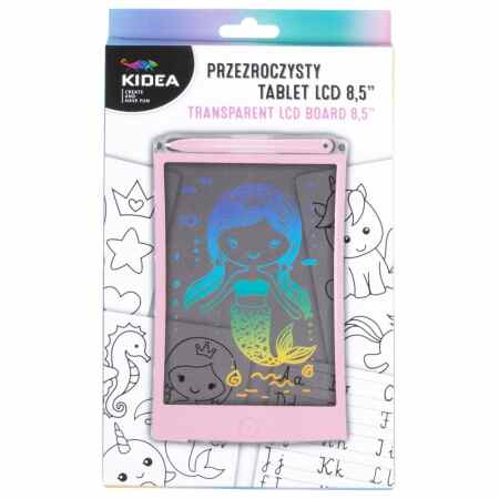 KIDEA Przezroczysty Tablet LCD 8,5″