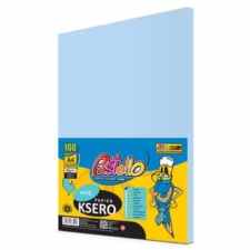 PASTELLO Papier kolorowy ksero A4 niebieski 100 arkuszy