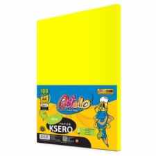 PASTELLO Papier kolorowy ksero A4 żółty 100 arkuszy