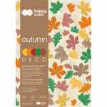 HAPPY COLOR Deco autumn Blok A5 170g 20 arkuszy w jesiennych kolorach