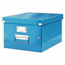 LEITZ Wow Click & Store Pudełko do przechowywania A4 niebieskie + PROMOCJA