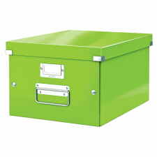LEITZ Wow Click & Store Pudełko do przechowywania A4 zielone