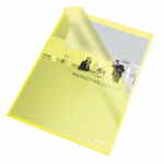 ESSELTE Ofertówki groszkowe na dokumenty A4 115 mic 25 sztuk żółte