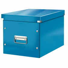 LEITZ Wow Click & Store Cube Pudło do przechowywania L niebieskie