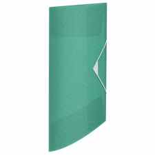 ESSELTE Colour’Breeze Teczka z gumką 15mm zielona