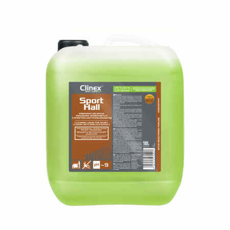 CLINEX SportHall Preparat do mycia posadzek sportowych z efektem antypoślizgowym 10L