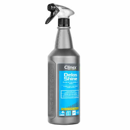 CLINEX Delos Shine Płyn do czyszczenia i pielęgnacji mebli z olejem z avocado 1L