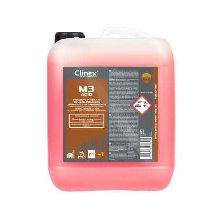 CLINEX M3 Acid Kwasowy preparat do mycia posadzek i pomieszczeń sanitarnych 5L