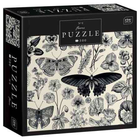 INTERDRUK Flowers Puzzle 500 elementów
