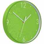 LEITZ Wow Cichy zegar ścienny zielony