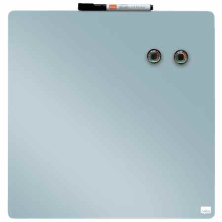 NOBO Mała kolorowa tabliczka suchościeralna z powierzchnią magnetyczną 360 x 360 mm