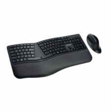 KENSINGTON Pro Fit® Ergo Bezprzewodowy zestaw klawiatury i myszy z amerykańskim układem klawiszy