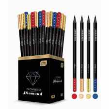 INTERDRUK Diamond Ołówek HB z diamencikami