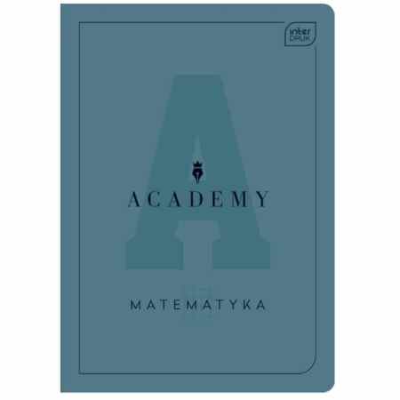 INTERDRUK Academy Zeszyt tematyczny do matematyki A5 60 kartek