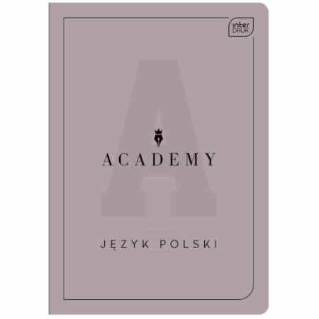INTERDRUK Academy Zeszyt tematyczny do polskiego A5 60 kartek