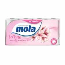 MOLA White Kwitnąca magnolia Papier toaletowy dwuwarstwowy 8 rolek