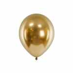 PARTY DECO Glossy Balony 30 cm złote 10 sztuk
