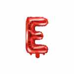 PARTY DECO Balon foliowy 'E' 35 cm czerwony