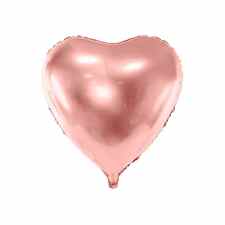 PARTY DECO Balon różowo-złoty 72 x 73 cm w kształcie serca