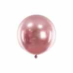 PARTY DECO Glossy Balon okrągły różowy 60cm