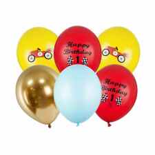 PARTY DECO Balony urodzinowe kolorowe 30cm 6 sztuk