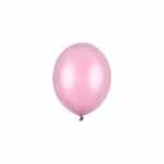 PARTY DECO Balony strong 12cm metallic candy pink 100 sztuk