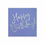 PARTY DECO Serwetki 'Happy Birthday!' 33 x 33 cm 20 sztuk