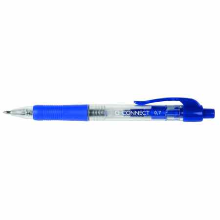 Q-CONNECT Długopis automatyczny 1,0mm niebieski