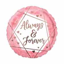 GODAN Balon foliowy 'Always & Forever’ 18 cali