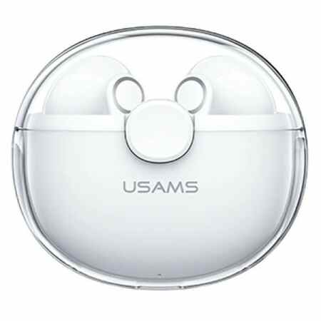 USAMS TWS BU Series Słuchawki Bluetooth 5.1 białe