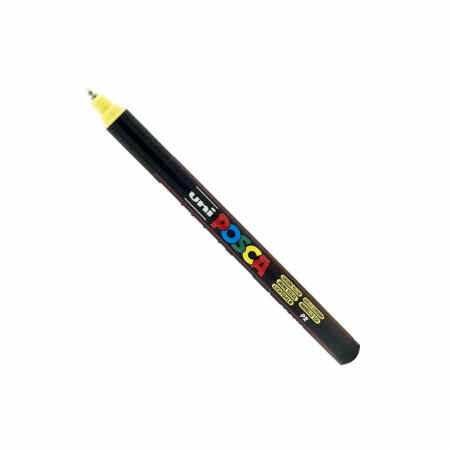 UNI POSCA PC-1MR Marker uniwersalny 0,7 mm pastelowy żółty