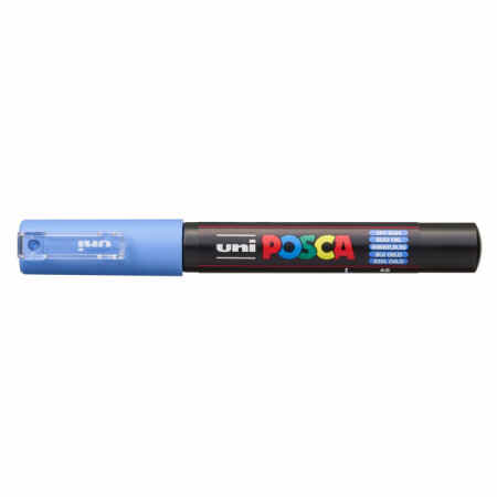 UNI POSCA PC-1M Marker uniwersalny pastelowy błękitny 0,7 mm